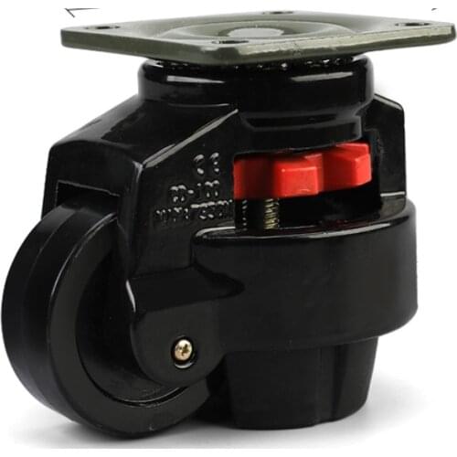 4PCS Set Swivel Heavy Duty Machine Levelling Castors Wheels GD-100F