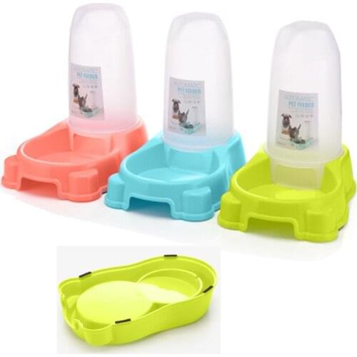 Pet Feeder Automatic Dog Cat Feeding Feeder For Dog Water Drinking Cat Feeding Dispenser Large Capacity Pet Cat Dog Feeder