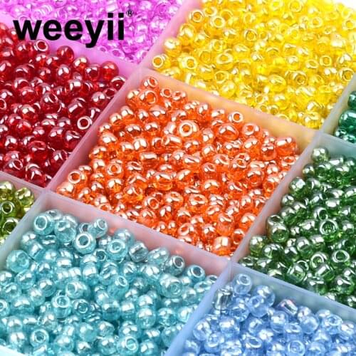 Approx.500pcs 3MM Charm Czech Glass Beads Loose Spacer Beads For DIY Jewelry Making Bracelet Necklace Earrings Accessories