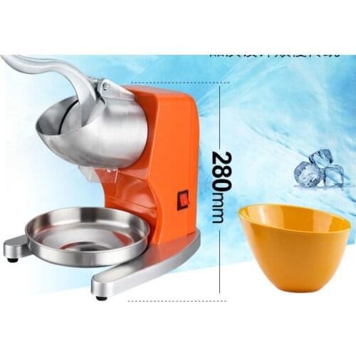 Ice Crushers crusher high-power electric double shaved milk tea shop business smoothies machine snowflakes NEW