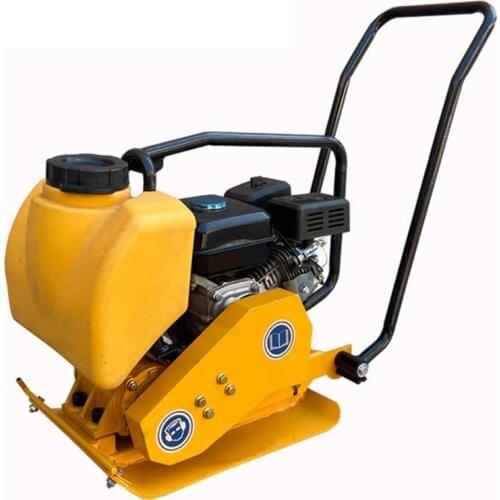 Electric Gasoline Plate Compactor Multifunctional Vibration Plate Compactor Small Hand-Push Plate Compactor