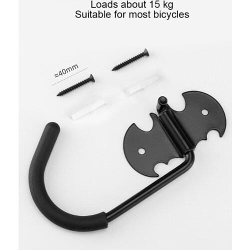 Horizontal Wall Mount for Bike Indoor Storage - Safe Mount, Bike Hook - Hang Your Road, Mountain or Hybrid Bikes