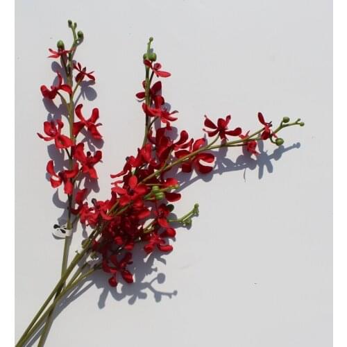 Simulated hand feeling red blue blue table pattern board room floral arrangement bedroom sitting room table flower arrangement