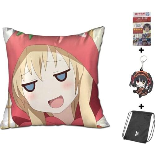 Hobby Express Kyouko Toshinou - Yuru Yuri 40x40cm Square Anime Dakimakura Throw Pillow Cover GZFONG430