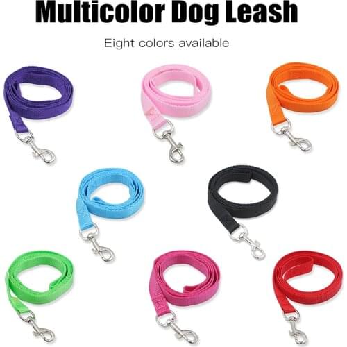 Nylon Dog Leash For Small Medium Large Dog Outdoor Running Walking Training Safe Pet Dog band Collar Harness Leash