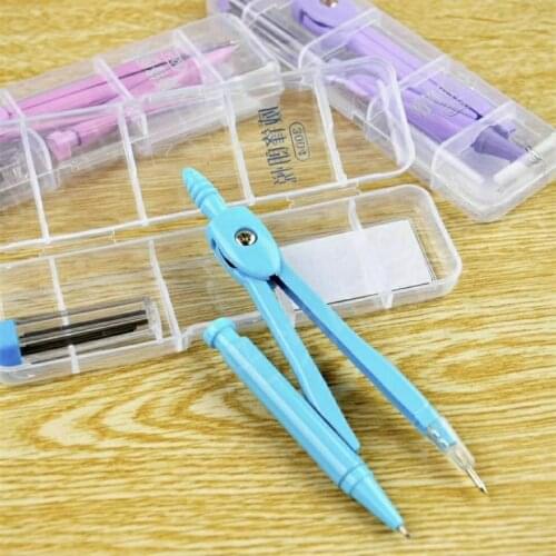 2021 New 1 Pcs Compasses Drafting Tools Drawing Math Compass Set School Supplies Stationery Maths Set