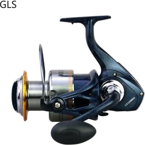 New Spinning Fishing reel Gear Ratio 3.9:1 Fishing Reel 10000 12000 Series Metal Spool Carp Freshwater Saltwater