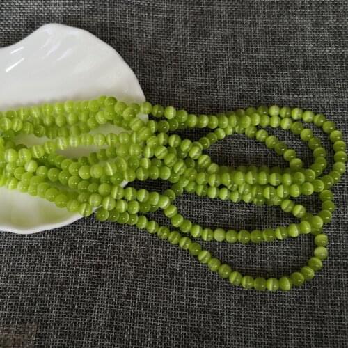 Wholesale 6mm cats eye round beads,A-grade material,33 colors,About 330 pieces per lot,0.9mm holes for your jewelry project