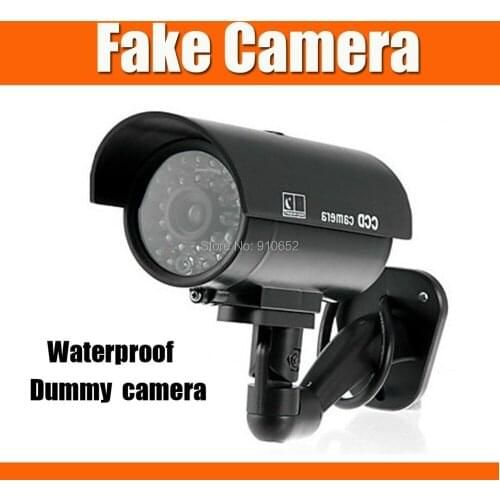 Fake camera Dummy Emulational camera Fake Surveillance Security Home Security Night CAM LED Light