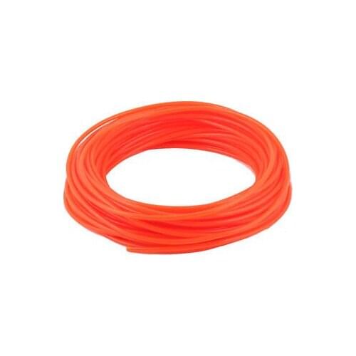 Polyurethane PU Air Tube Tubing Pipe Hose Orange 20M Length 4mm x 2.5mm Dia