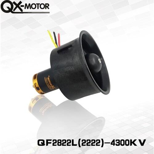 QX-Motor Brand New QF2822L(2222)-4300KV Brushless Motor drone motor for 64mm Ducted Fan EDF DIY Airplane Model Wholesale