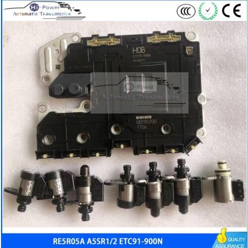 RE5RO5A RE5R05A A5SR1 A5SR2 ETC91-900N Transmission Control Unit TCM TCU + Solenoid Valve for NISSAN/INFINITI/HYUNDAI 02-ON
