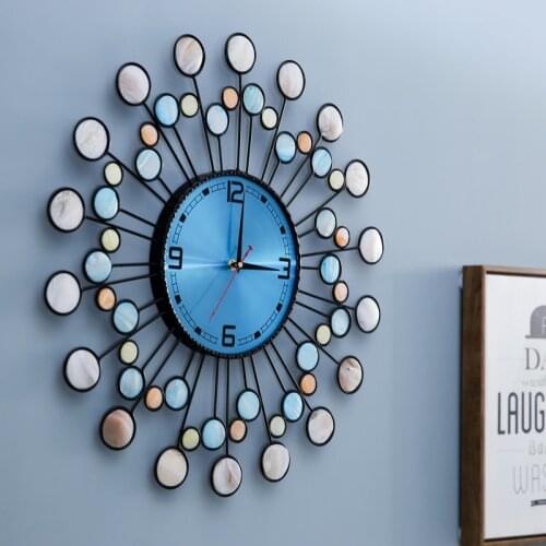 Nordic Modern Minimalist Wall Clock Clock Living Room Creative Fashion Personality Home Art Wall Charts Quartz Wall Clocks