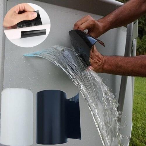 150cm Super Strong Waterproof Tape Stop Leaks Seal Repair Tape Performance Self Fix Tape Adhesive Insulating Duct Tape Dropship