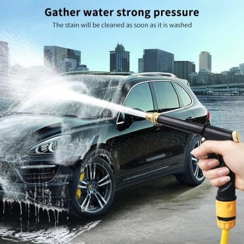 High-pressure Water Gun For Cleaning Portable Car Wash Machine Foam Water Gun Hose Nozzle Sprinkler Car Cleaning Tool