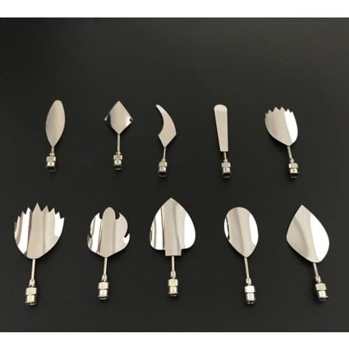 Amazing 10 Pcs/Set 3D Jelly Art Tools Jelly Cake Jello Art Gelatin Tools Puding Nozzle Leaves
