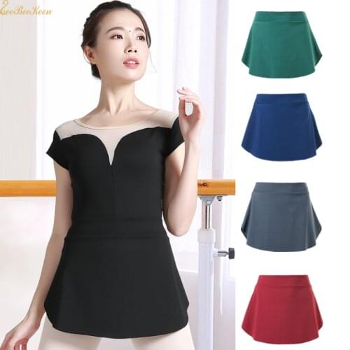 Gymnastics Skirt For Women Ballerina Adult Dance wear Yoga Sport Ballet Leotard Bailarina Spandex Skirt