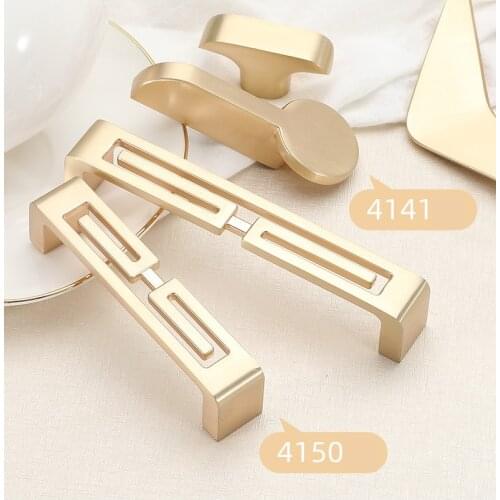 Gold Cabinet Knobs and Handles Luxury Gold Kitchen Cupboard Door Pulls European Drawer Furniture Handle Hardware