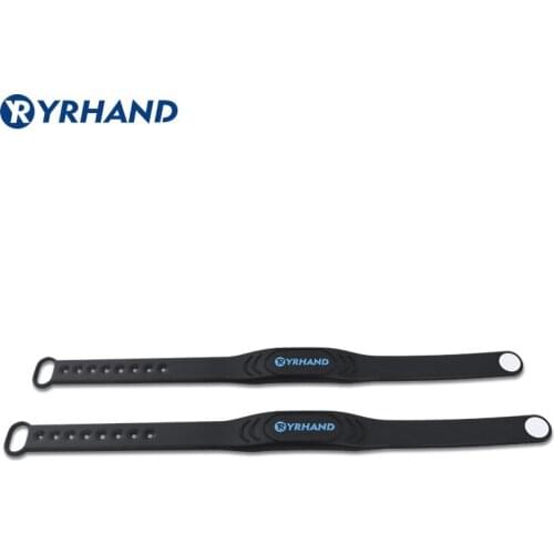 10pcs 13.56Mhz Adjustable Rubber IC Smart Wristbands for electronic rfid locks