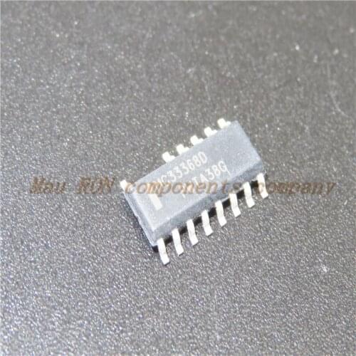 10PCS/LOT MC33368D MC33368 SOP-14 SMD LCD power management chip New In Stock Quality 100