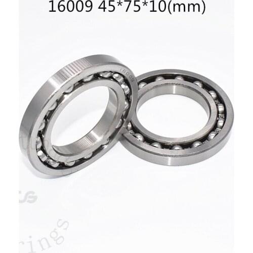 16009 45*75*10 mm 1Piece bearing 16009 chrome steel deep groove bearing