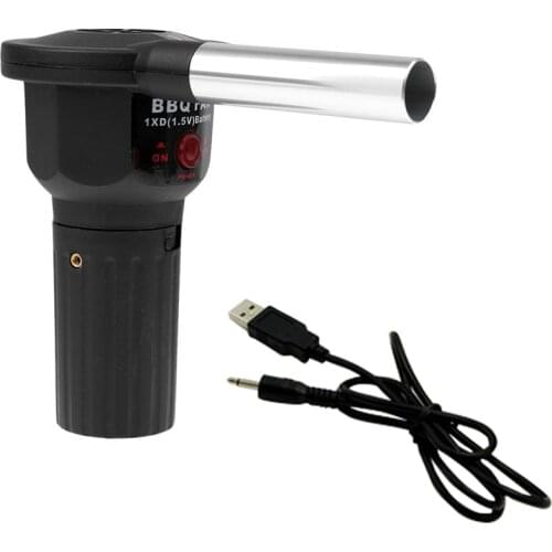 ABUO-Oven Blower 5V With Usb Cable Dc Grill Blower (5V) Outdoor Barbecue Outdoor Camping Tableware Supplies Barbecue Hair Dryer