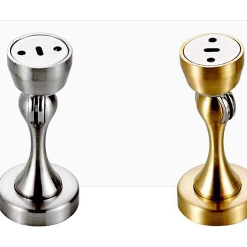 Door Stopper Magnetic Door Clip Zinc Alloy Door Holder Bedroom NO Drilling for Bedroom Bathroom Kitchen Home Office