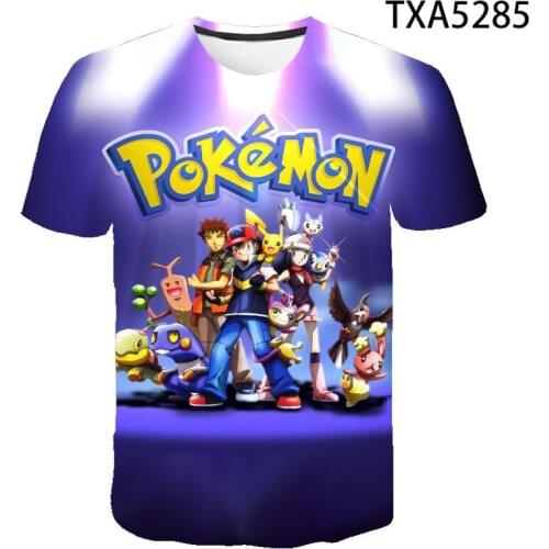 Cartoon Anime T Shirt Men Women Children 3D Printed T-shirt Casual Boy Girl Kids Summer Fashion Streetwear Cool Tops Tee