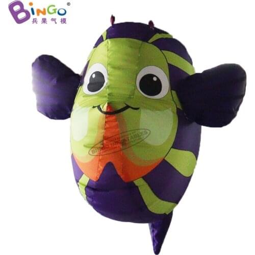 Customized 1x0.47x0.6 meters inflatable tropical fish aquarium toys balloon for ocean theme park/event/ show decoration