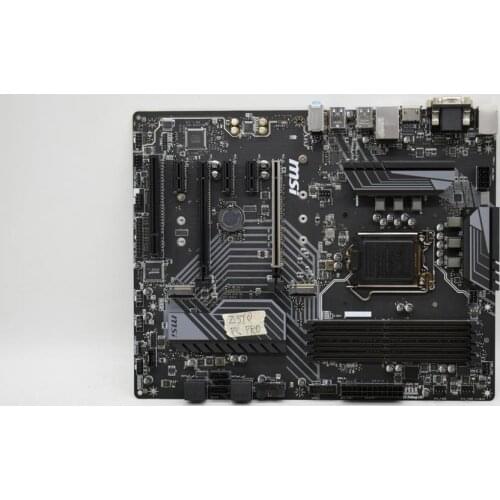 For MSI Z370 PC PRO Desktop Motherboard LGA1151 dual M.2 interface Z370 8th Gen ATX Used Original motherboard