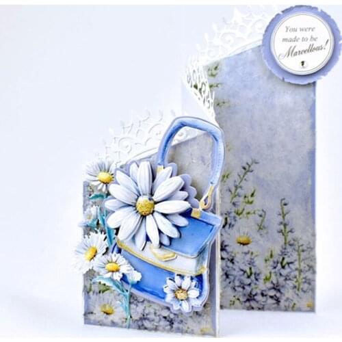 Panalisacraft Purse Metal Cutting Dies Craft Dies Scrapbooking Card Making Album Embossing Stencil Die Cut Decoration