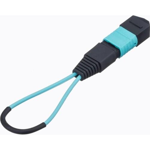 Free Shipping MPO Fiber Optic Loopback,24Cores,OM4 MPO Loop Back