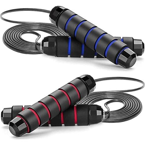 Skipping Jumping Rope Speed Weighted Jump Rope Workout Training Gear Adjustable Steel Wire Home Gym Fitness Crossfit Equipment