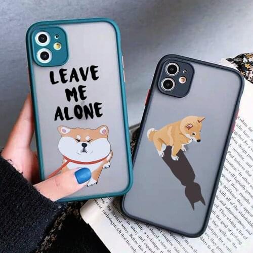 Corgi Dog Clear Phone Case Cover for IPhone 12 Mini 11 Pro Max 6S 7 8 Plus X S XR SE2 Soft Silicone TPU Clear Transparent Coque