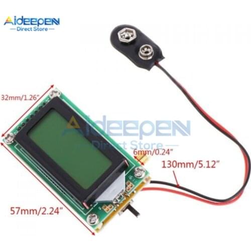 1-500MHz High Accuracy LCD Display Frequency Counter RF Frequency Meter Module Tester Measurement Module For ham Radio Low Power