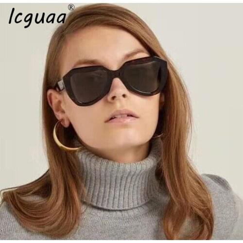 Fashion Trends Irregular Sunglasses Cat Eyes Sunglasses Retro Cat Eye Sun Glasses Female Eyewear UV400 Women Sunglasses Vintage