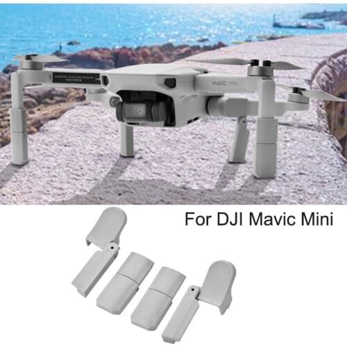 Shock-absorb Landing Gear For DJI Mavic Mini Drone Accessories Foldable Extension Legs Protective Support Accessory for dji