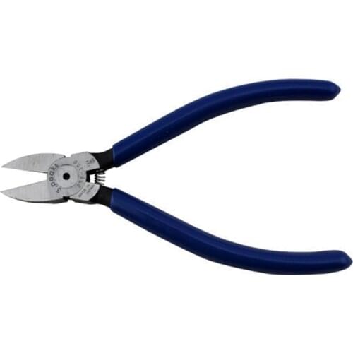 Free Shipping Japanese Manufacturing Scissors/Pliers Blue non-slip Grip Size 150mm Wire Cutters/Electronic Pliers