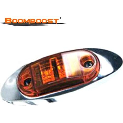 BoomBoost 1 piece Truck Car Lights LED Side Marker Light Clearance Lamp 12V 24V Car Truck Trailer 3 colors available