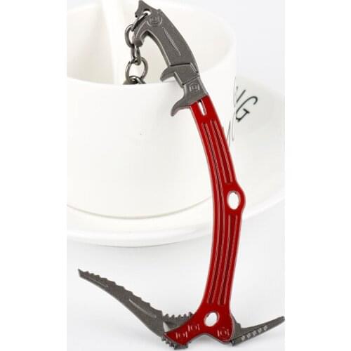 Tomb Raider Keychain Lara Croft Climbing Axe Metal Pendant chaveiro Key Ring bag charm Key Chain for men Game Jewelry