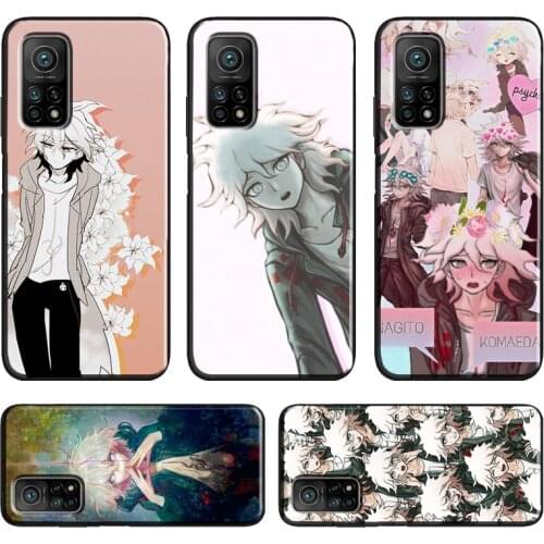 Nagito Komaeda For POCO X3 Pro F2 F3 M3 Pro Phone Case For Xiaomi Mi 11 Lite Ultra A3 9T 10T Pro Cover
