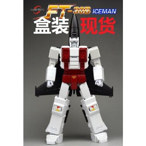Action Figure Robot Transformation FansToys FT-30B FT30B FT30 FT-30 Iceman Air PVC Figure Model Kid Toys IN STOCK An Best Price