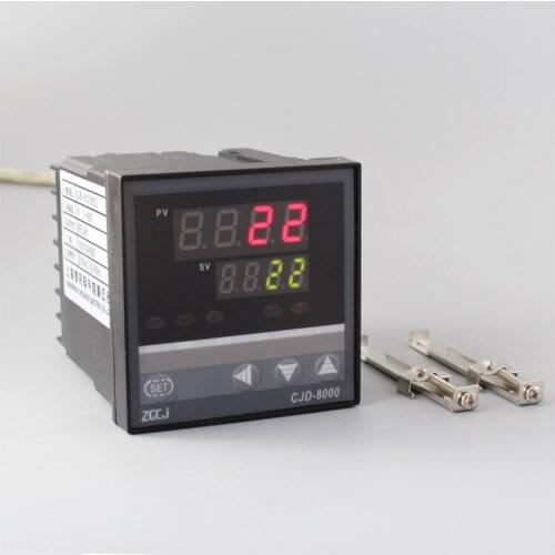 CJD-8000 temperature controller 72*72mm 220VAC PID controller K type relay output SSR output