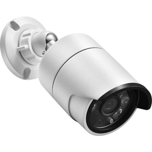 AZISHN Security POE IP Camera 3MP H.265 Waterproof Outdoor Video Surveillance Night Vision Network Camera 48V POE Optional