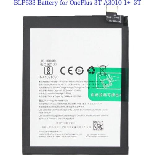 Jinsuli OnePlus 3T Phone Batteries