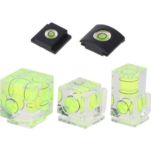 Camera Bubble Hot Shoe Spirit Level Mount 3 Axis 2 Axis 1 Axis for DSLR Film Cam Canon Nikon Olympus