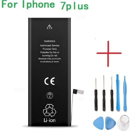 Mobile Phone Battery For iPhone 7plus Real Capacity 2910mAh 3.8V battery for iphone 6 With Repair Tools Kit