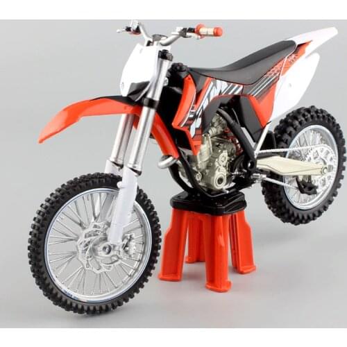 1/12 Scale Automaxx Children 350 SXF 2012 Motocross Model Rider SX-F Dirt Motorcycle Bike Diecasts & Toy Vehicles For Collection