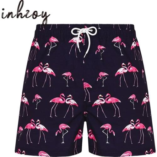 Mens swim shorts quick-drying shorts with pockets Casual Loose Pants Summer Leisur Home Underwear