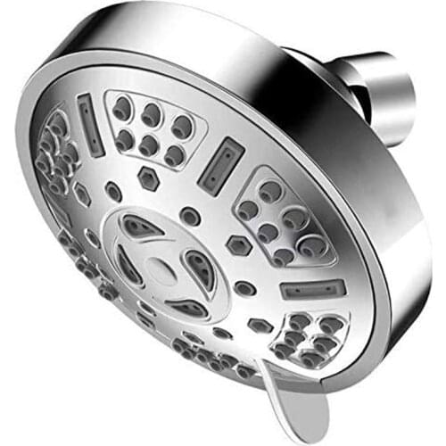 High Pressure Fixed Shower Head Upgraded 9 Functions Adjustable Bathroom Showerhead Multi-Functional Wall Mount Fixed Shower Hea